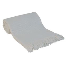 Плед-покрывало 100x180 Casual Avenue Fresno слоновая кость
