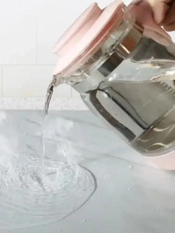 Самоклеящаяся защитная пленка для кухни и мебели /3м на 60см/ мраморная белая