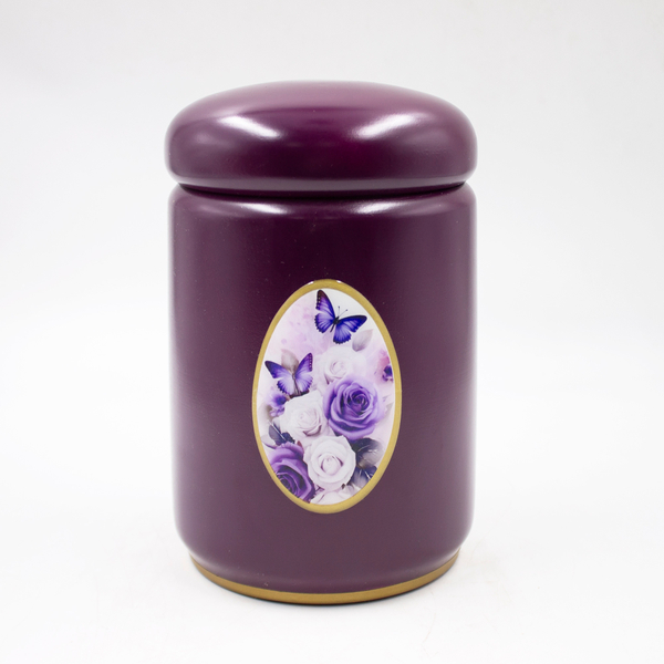 Урна биоразлагаемая «Традиция М» эмаль фиолет