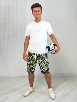 Шорты для мальчика подростковые "Слова"