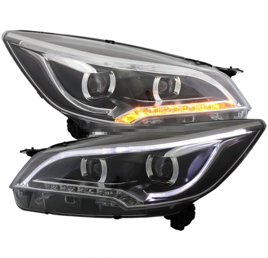 Передние биксеноновые фары Форд Куга V1 type [Комплект Л+П; электрокорректор; яркие ходовые огни]