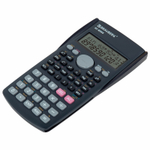 Калькулятор инженерный BRAUBERG SC-82MS (158х85 мм) 240 функций 10+2 разрядов темно-синий (2 штуки в упаковке)