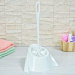 Ерш для туалета "Tule" угловой (светло-серый)