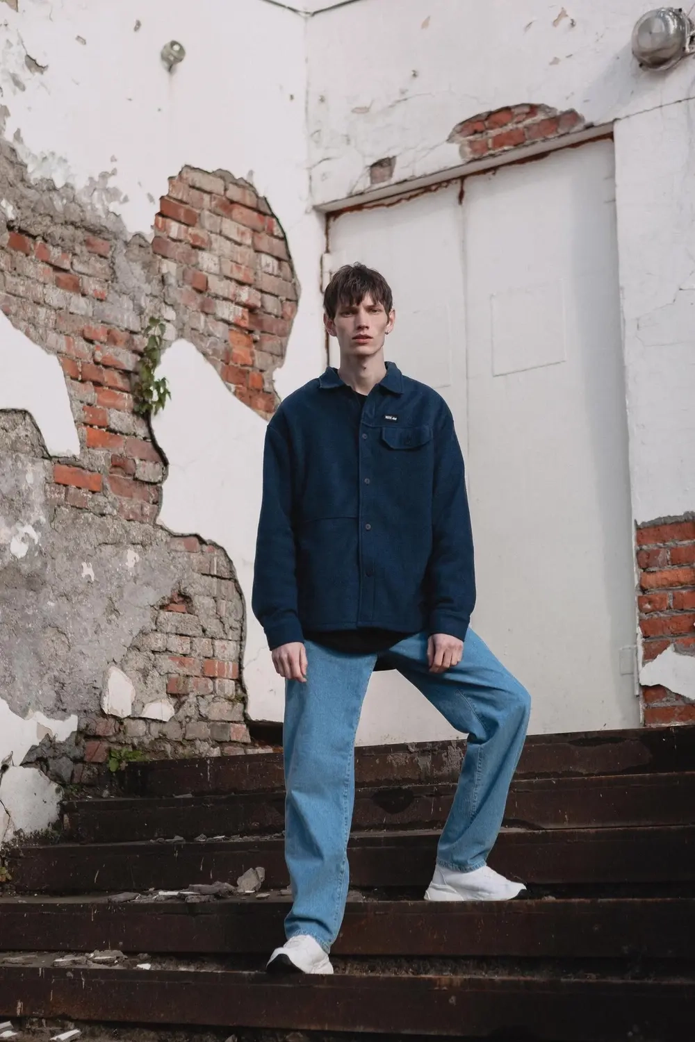 Флисовая рубашка Shirt Navy