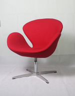 Вращающееся кресло Swan текстиль
