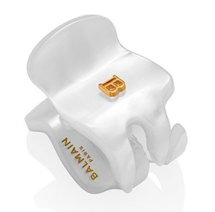 Balmain Hair Couture Заколка-краб XS Перламутр Limited Edition Pince à Cheveux Extra Small Pearl