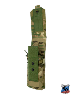 Подсумок SSO 1АК103 MOLLE с кнопками, липучкой и утяжкой. Мультикам