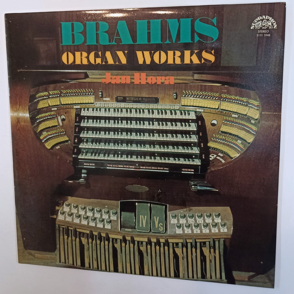 Brahms, Jan Hora Organ Works (Czechoslovakia 1978)