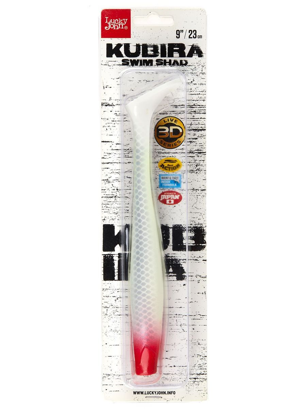 Виброхвост LJ 3D BBS Series KUBIRA SWIM SHAD 12.0in (30,48)/PG36 1 шт. в упак.