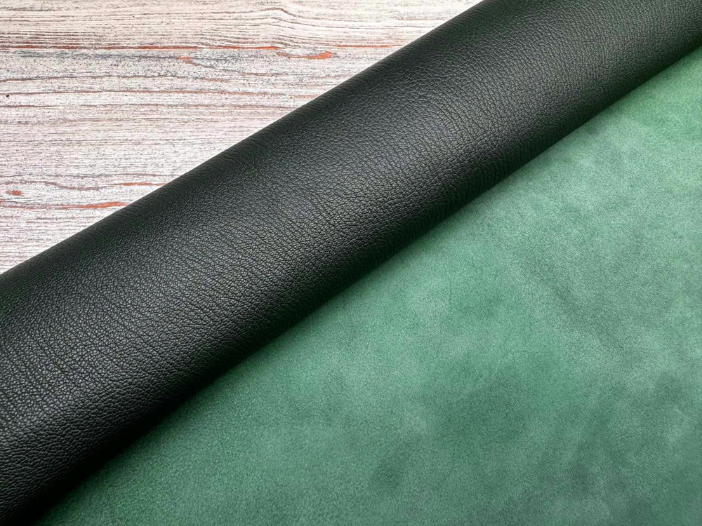 Amelie British Green (1,4-1,6 мм), цв. Зеленый, натуральная кожа козы