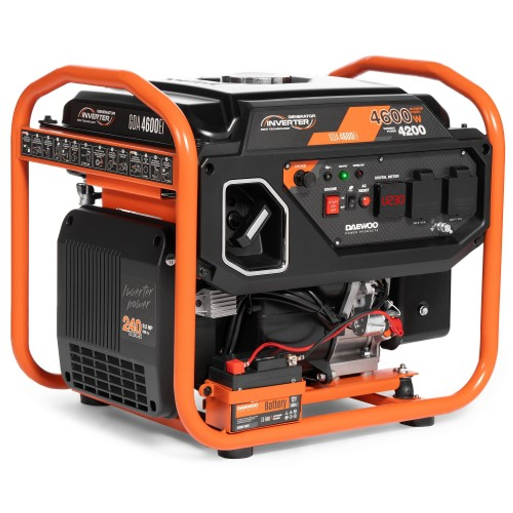 Генератор бензиновый DAEWOO GDA 4600 Ei инверторный GDA 4600Ei