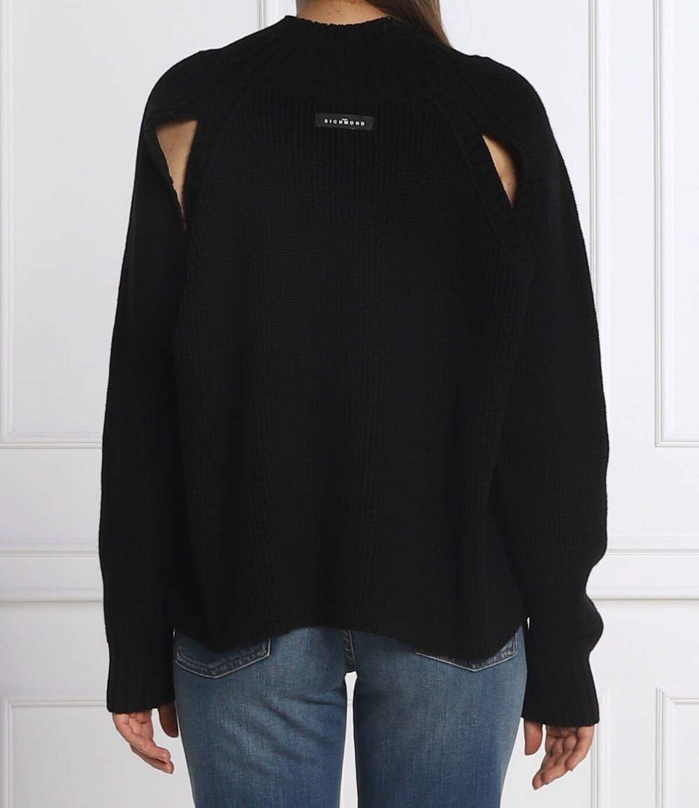 свитер moron John Richmond - черный(RWA22053MA)