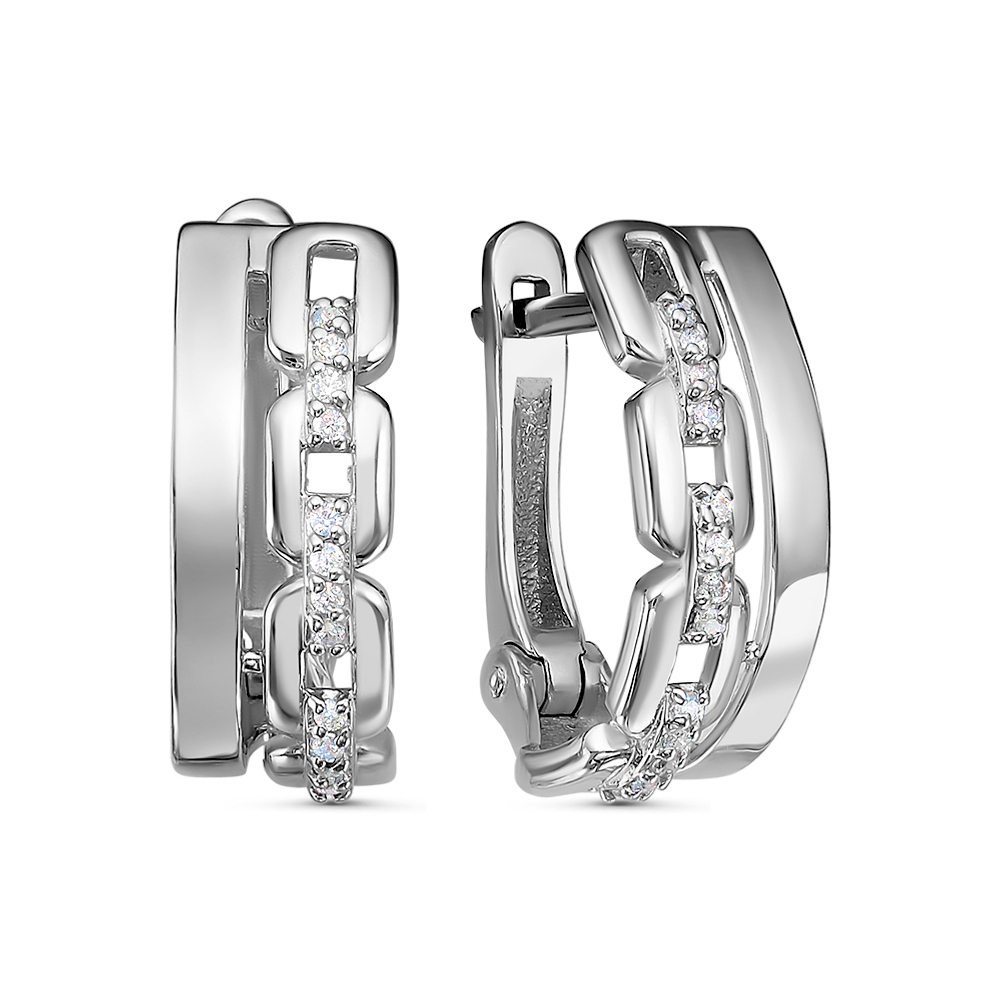 Серьги из серебра 925 пробы