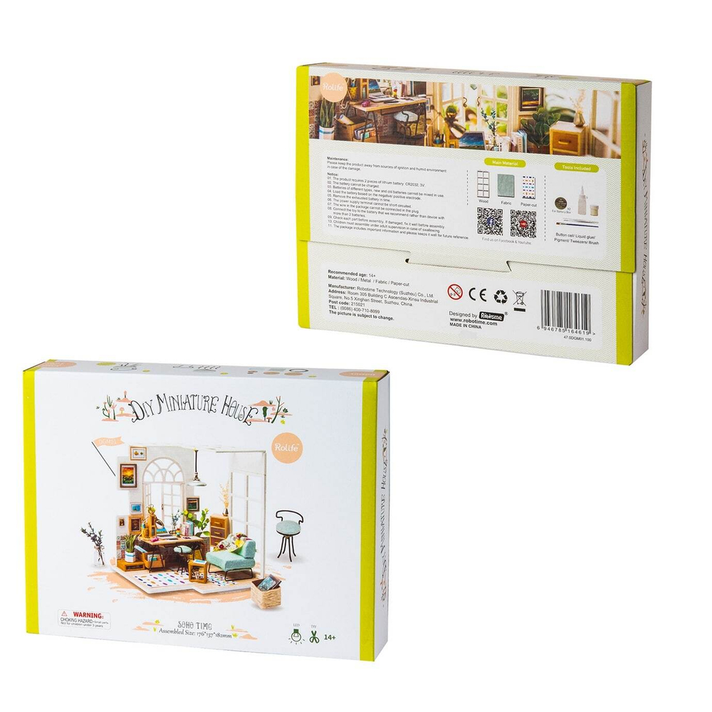 Кабинет SOHO Time от Rolife - Интерьерные конструкторы-румбокс, сборная модель