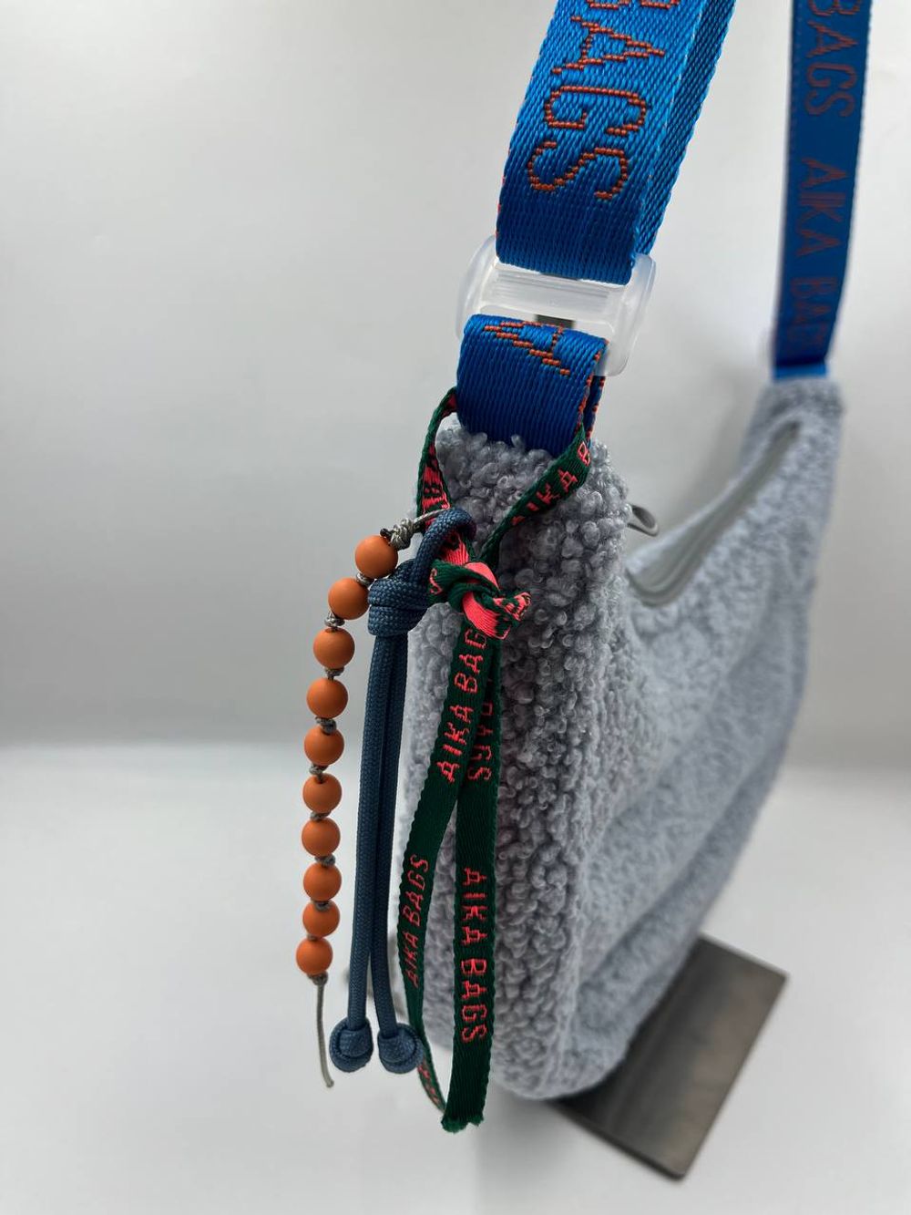 Сумка Aika Bags Долька Мини из барашков мышка с синим