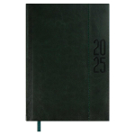 Ежедневник датированный А5 176л 2025г зеленый кожзам "ESCALADA. ИЛОН МАСК" (Феникс+)