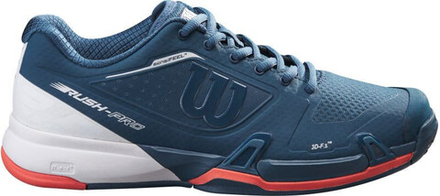 Женские Кроссовки теннисные Wilson Rush Pro 2.5 W - majolica blue/white/hot coral