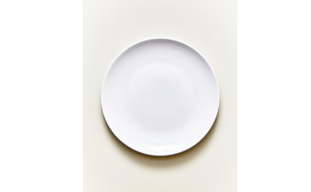 Zara Home тарелка десертная из каменной керамики, цвет белый, 19.3 см