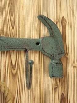 Iron Garden Вешалка настенная Молоток, 3 крючка