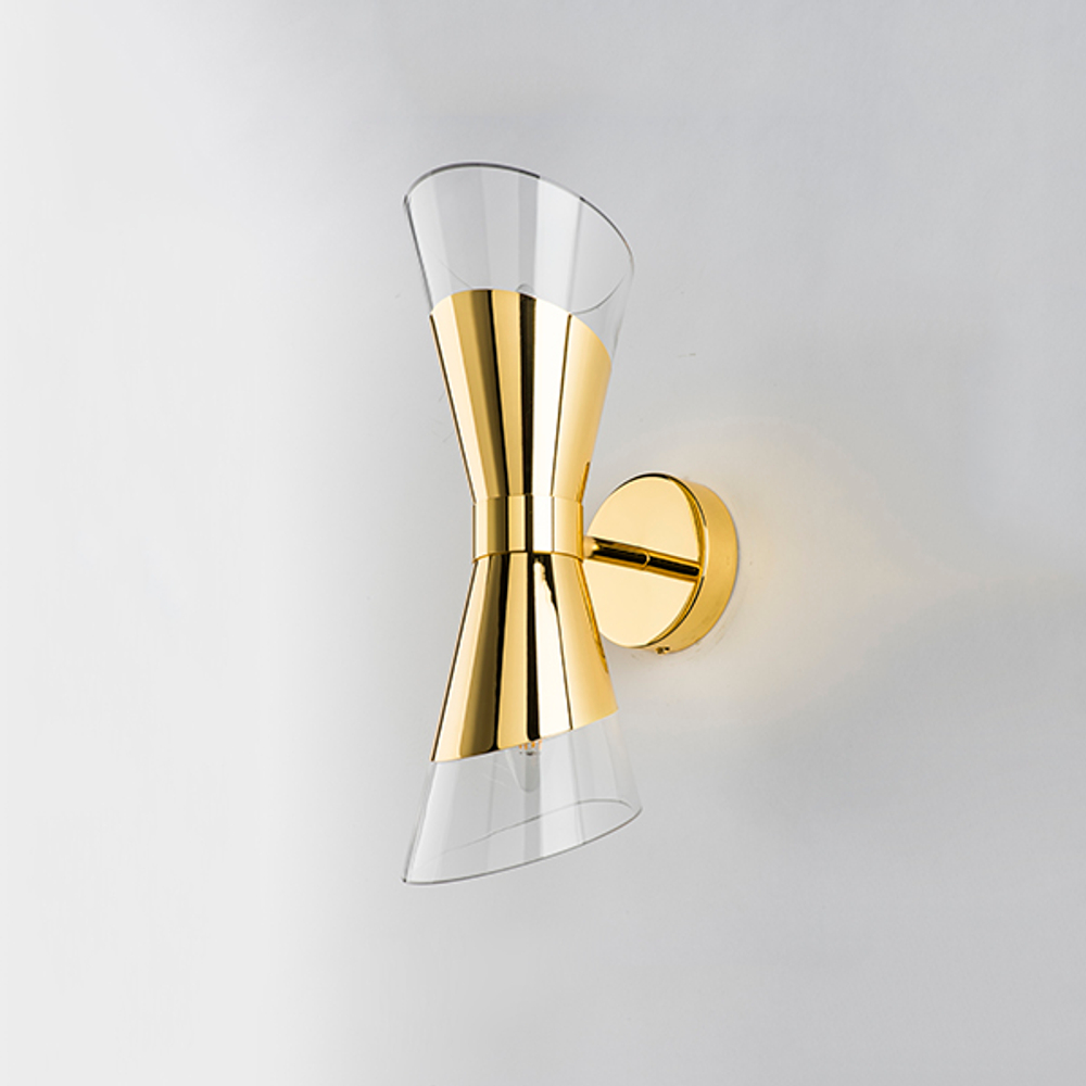 817622 Бра STRATO 2х40W E14 ЗОЛОТО