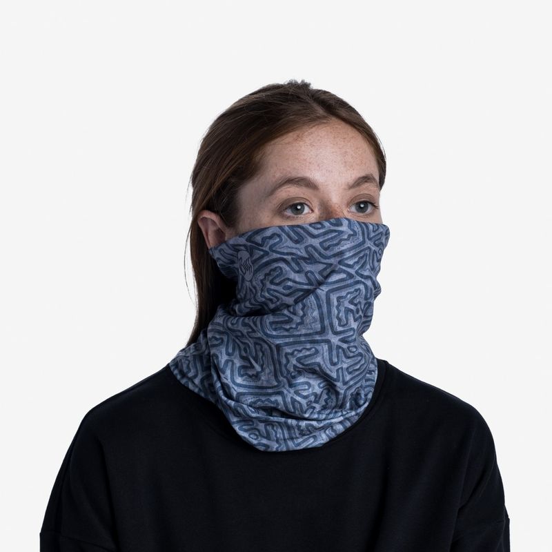 Многофункциональная бандана-труба Buff Original Kunak Steel Фото 4