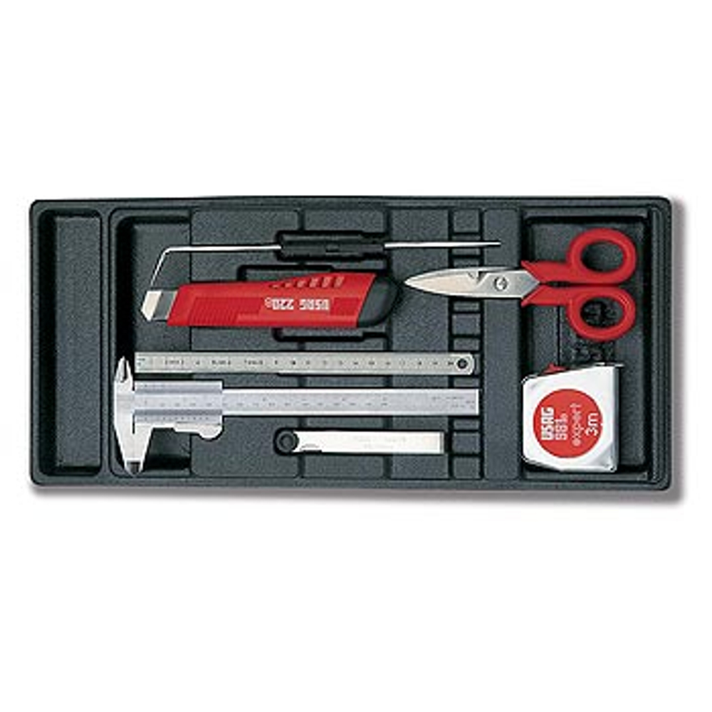 519/960 Набор измерительного инструмента на ложементе, USAG (Италия)