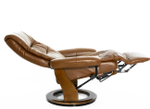Кресло реклайнер Relax Valencia 7583WQ, обивка натуральная кожа (034 коричневый /029 WALNUT)