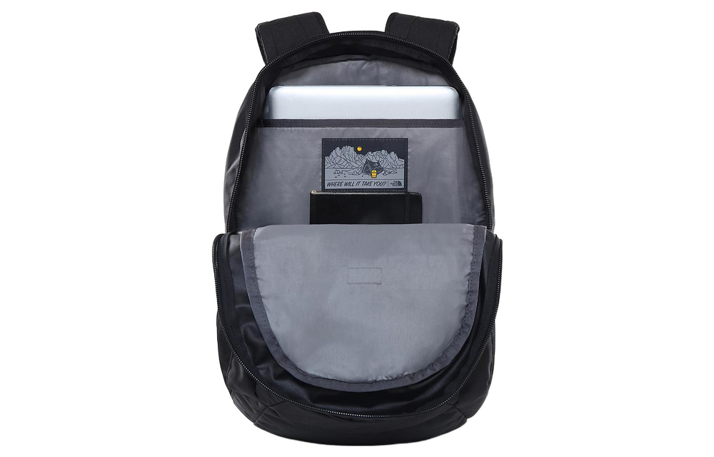 THE NORTH FACE 32L Backpack Double Shoulder Outdoor Bag Fabric Black Unisex