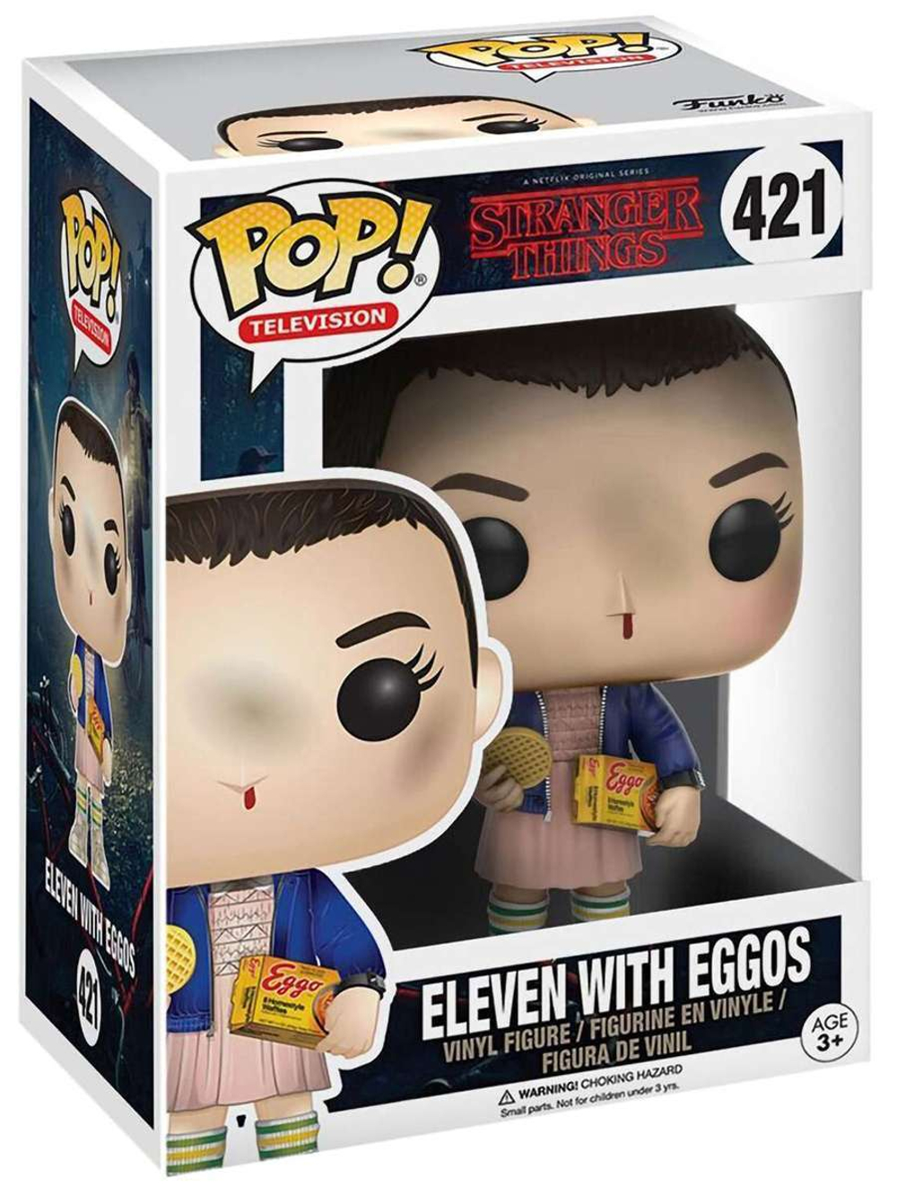 Фигурка Funko POP! TV Stranger Things Eleven with Eggos w/Chase (421) 13318