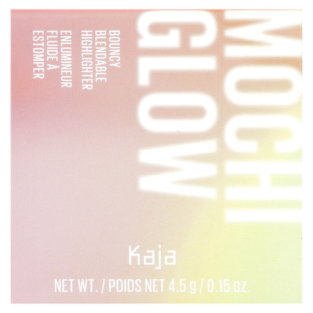 Kaja, Mochi Glow, упругий хайлайтер, растушевка, оттенок 03 Luna, 4,5 г (0,15 унции)