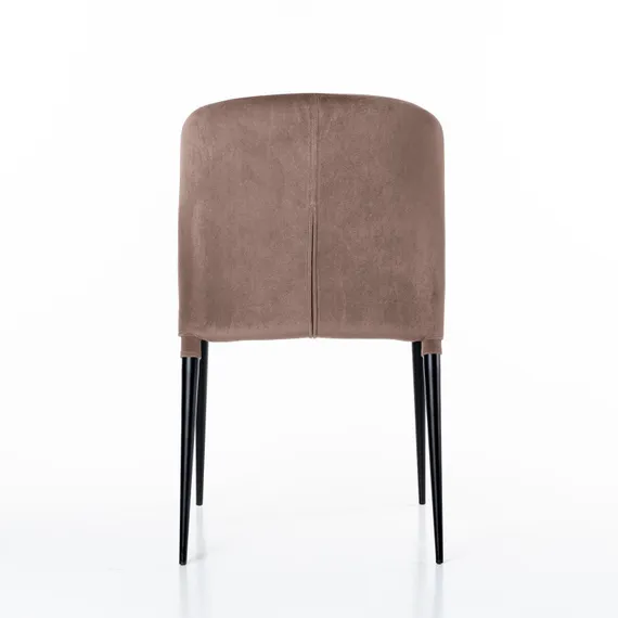 Стул Albert бежевый бархат