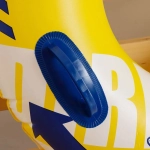 Круг надувной для плавания с ручками 90 см Сёрфер, SR-78