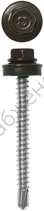 ЗУБР СКД 8028 65 х 4.8 мм, зем.-коричн., кровельный саморез, 900 шт (4-300310-48-065-8028)