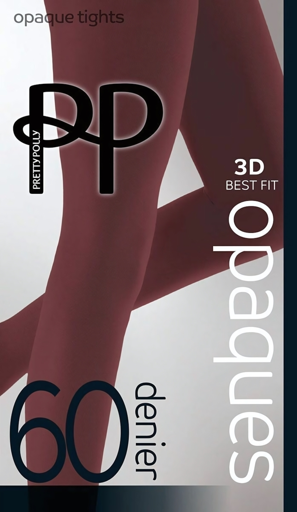 Бархатистые колготки Coloured Opaques (Размер: S-M) (Цвет: красный)