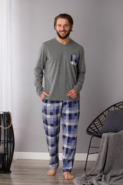 MNS 430 2 B21 Пижама мужская со штанами KEY