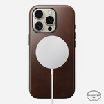 Чехол Nomad Modern Leather Case iPhone 16 Pro | Horween - rusctic brown