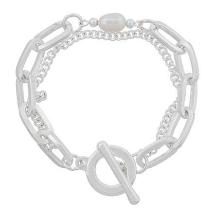 Браслет Fiore Luna Perle LB5090 BW/S