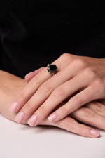 Кольцо перстень Embrasse Black