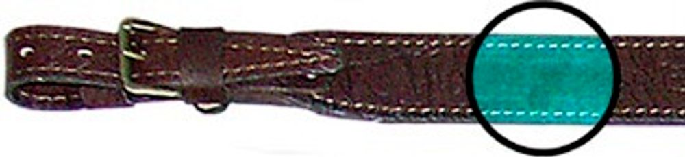 Ремень ружейный прямой 35мм кожа/велюр