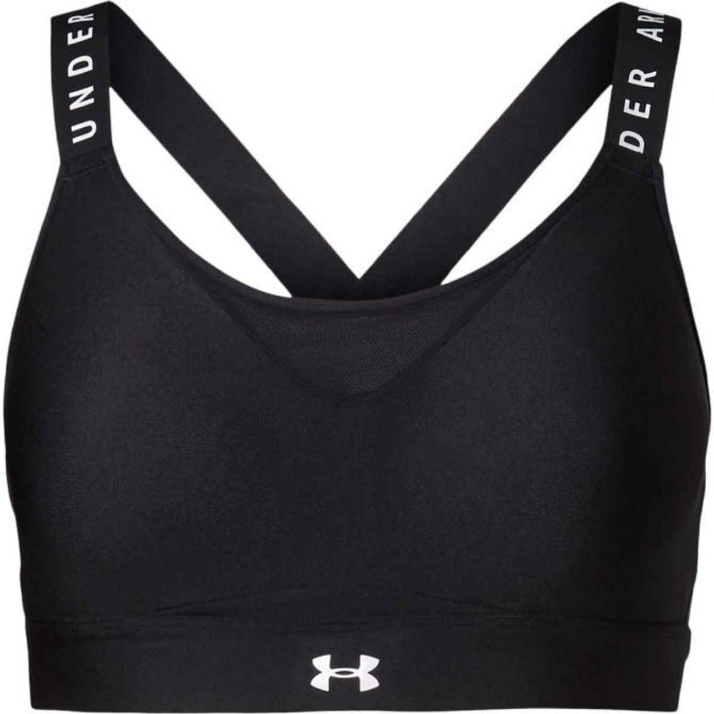 Теннисный бюстгальтер Under Armour Women's UA Infinity High Sports Bra - black