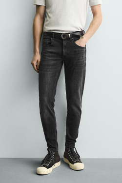 ZARA ДЖИНСЫ SKINNY FIT, ЧЕРНЫЙ