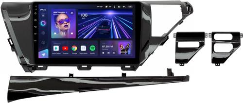 Магнитола для Toyota Camry 70 2017-2021 (без JBL) - Teyes CC3 монитор 10" QLED на Android 10, Быстрая, CarPlay, 4G SIM-слот