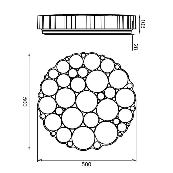 Потолочный светильник Vele Luce Bible VL7156L01