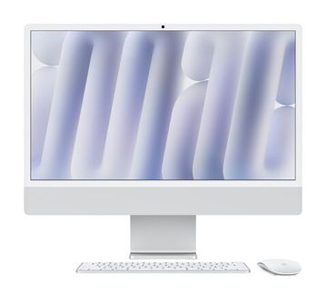 Моноблок Apple iMac 24 (2024) M4 24/512 ГБ Серебристый (MCR24) 10C CPU / 10C GPU