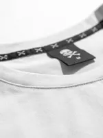 Футболка Hardlunch оверсайз Hot wings белая