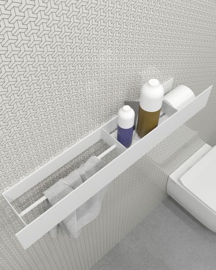 Полка Varius L (белый)