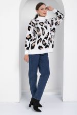 Джемпер Лоренсия (бело-бежевый) Б12700-18 LT Collection