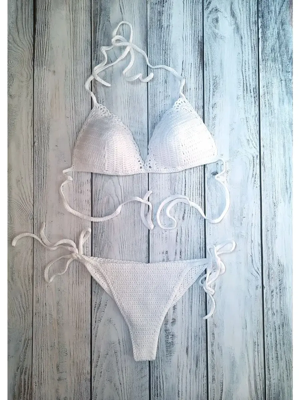 Вязаный купальник