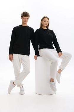 Лонгслив MAZZIKA Unisex CLASSIC, цвет черный