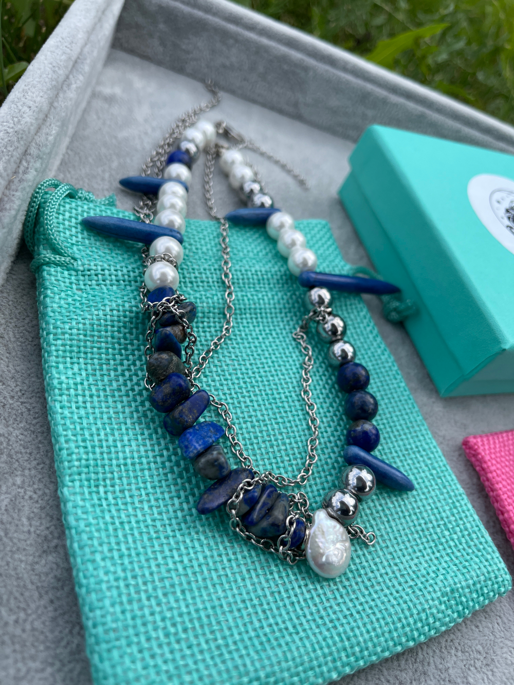 Чокер MIDNIGHT PEARL